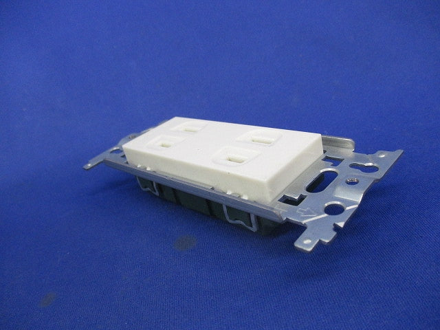 埋込ダブルコンセント(10個入) WN1302