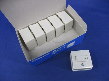 10A角型タンブラスイッチB(6個入) WS3001W