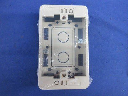 モール用スイッチボックス(5個入)モダンホワイト MSB-F1SS