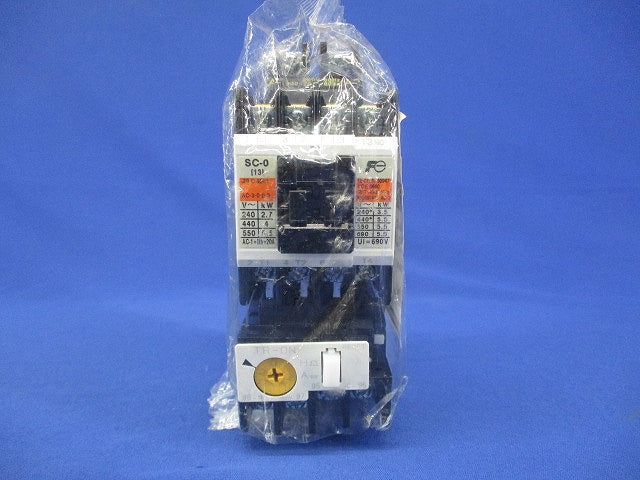 電磁開閉器 200V 0.4ｋW 1.7-2.6A SW-0-200V0.4kW
