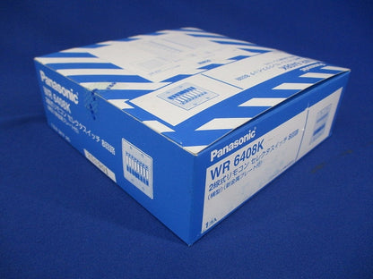 ２線式リモコンセレクタスイッチ 8回路 横型 WR6408K