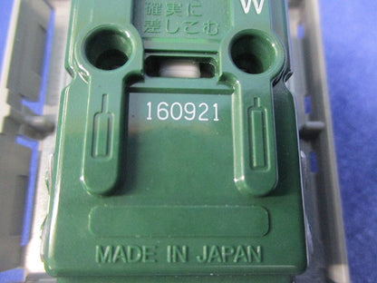 埋込ダブルコンセント(10個入) WTF15024WK