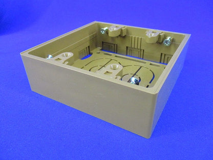 エフモール用 露出ボックス 2コ用 浅型(3個入) 型番不明