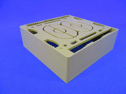 エフモール用 露出ボックス 2コ用 浅型(3個入) 型番不明