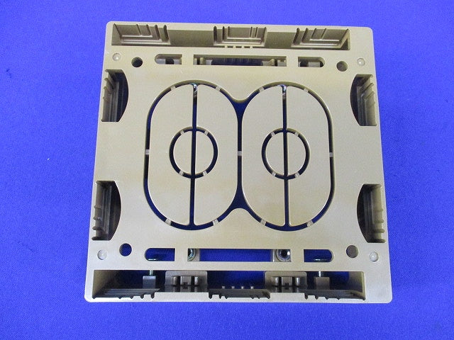 エフモール用 露出ボックス 2コ用 浅型(3個入) 型番不明