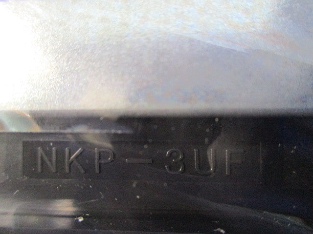 1連3口プレート(5枚入)マットブラック NKP-3UF