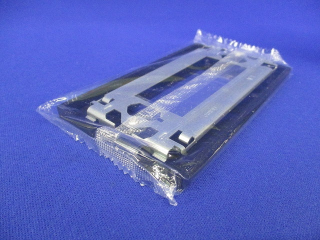 1連3口プレート(5枚入)マットブラック NKP-3UF