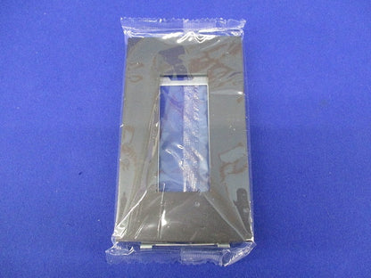 1連3口プレート(5枚入)マットブラック NKP-3UF