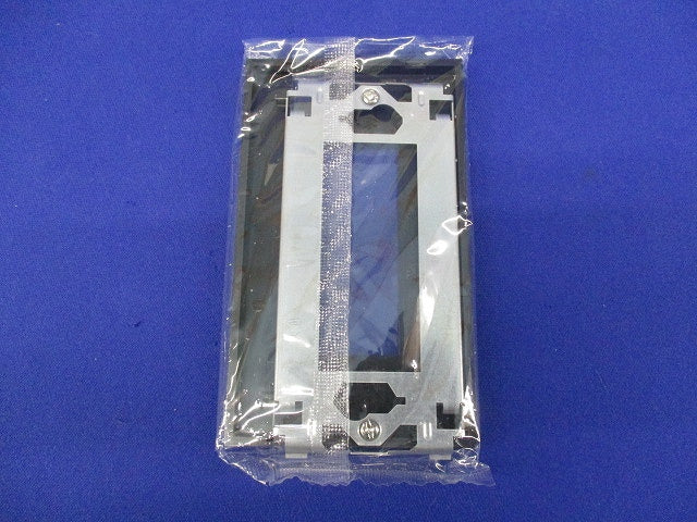 1連3口プレート(5枚入)マットブラック NKP-3UF