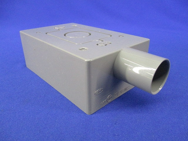 露出スイッチボックス(3個入)(グレー) SW1161Z