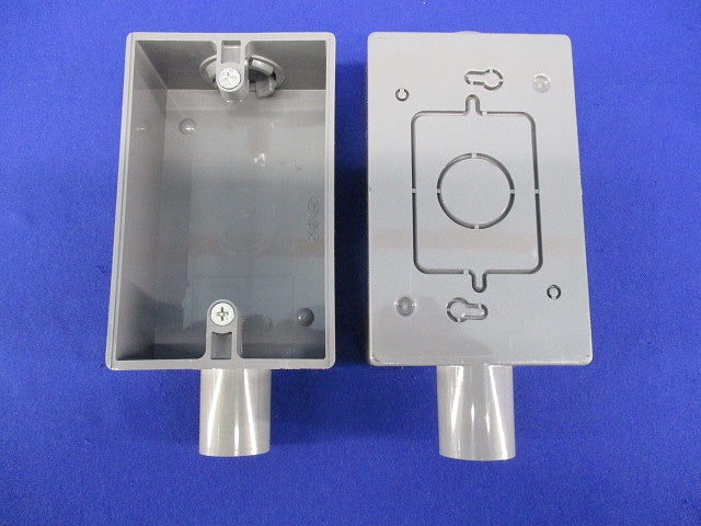 露出スイッチボックス(3個入)(グレー) SW1161Z