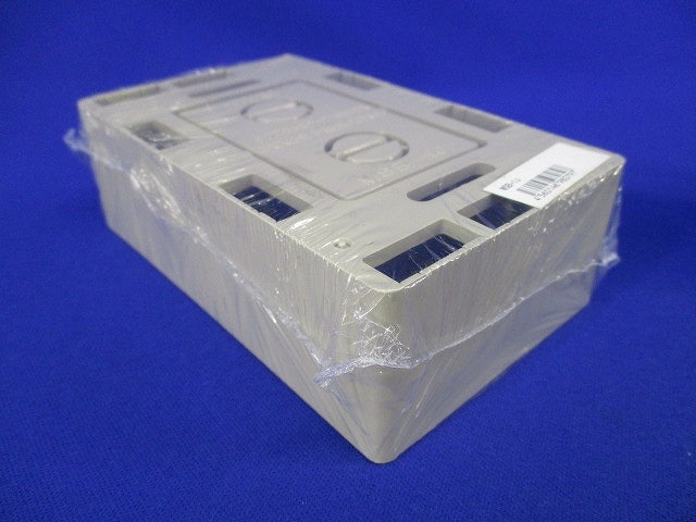 モール用スイッチボックス(3個入)(ベージュ) MSB-1J