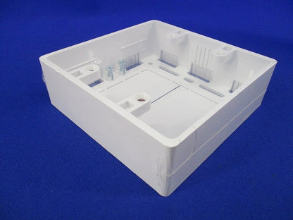 モール用スイッチボックス2ヶ用(2個入) MSB-2W