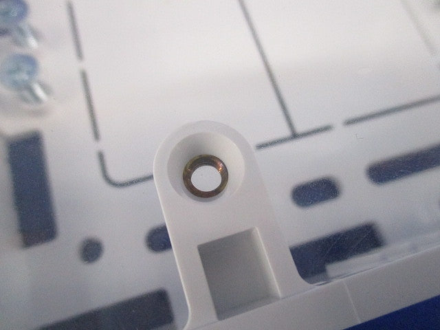 モール用スイッチボックス2ヶ用(2個入) MSB-2W