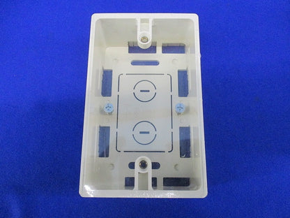 モール用スイッチボックス(2個入) MSB-1YM
