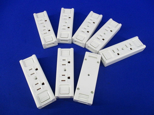 接地15A露出ダブルコンセント(8個入) WK1512K