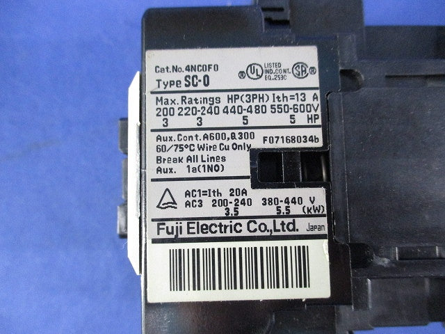 電磁接触器200V SC-0