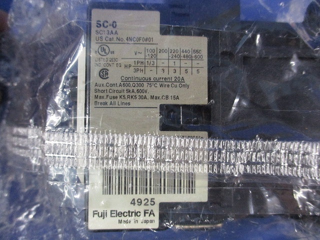 電磁接触器200V SC-0