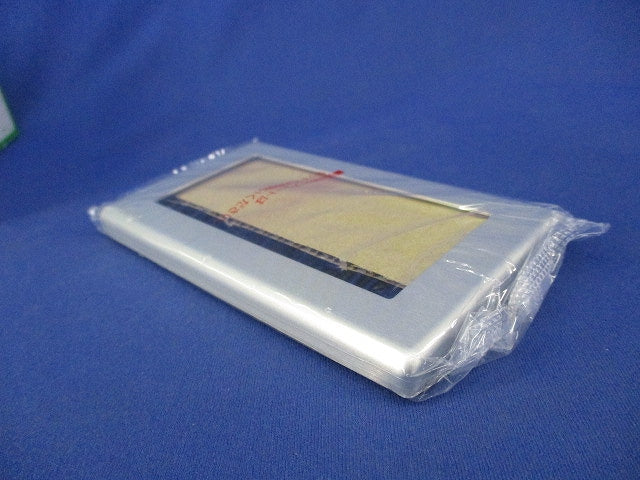 新金属スイッチプレート２型1連用(5枚入) WTC9201K