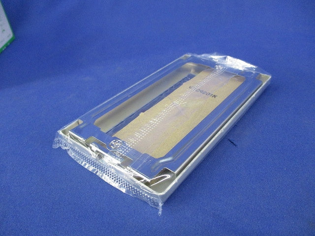 新金属スイッチプレート２型1連用(5枚入) WTC9201K