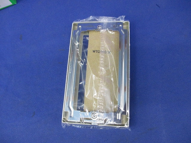 新金属スイッチプレート２型1連用(5枚入) WTC9201K