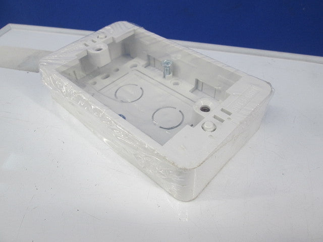 モール用スイッチボックス(3個入)ホワイト MSB-F1SS