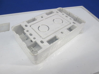 モール用スイッチボックス(3個入)ホワイト MSB-F1SS