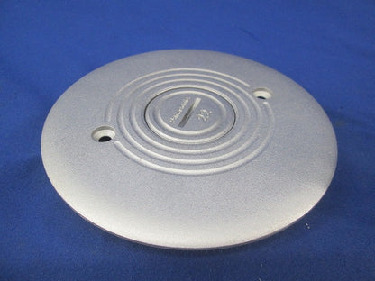 フロアプレートシルバー丸型(3個入)(付属ネジ不足有) DUK7000