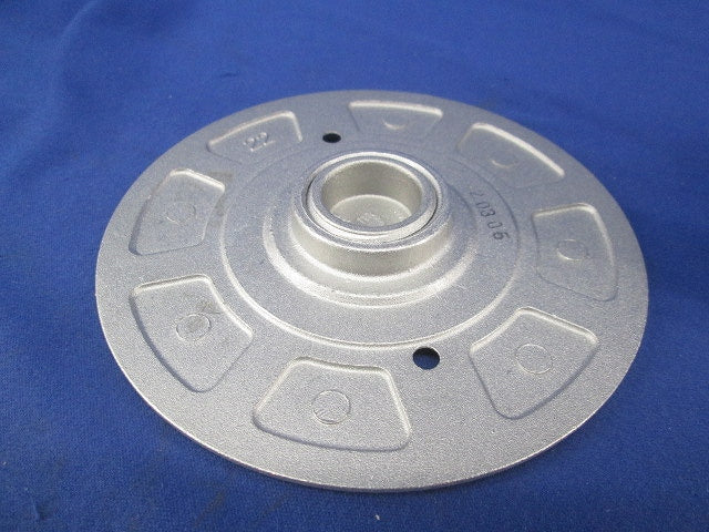 フロアプレートシルバー丸型(3個入)(付属ネジ不足有) DUK7000