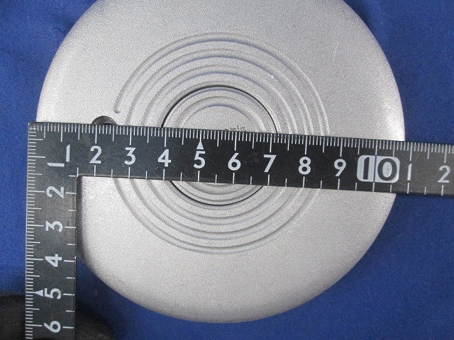 フロアプレートシルバー丸型(3個入)(付属ネジ不足有) DUK7000