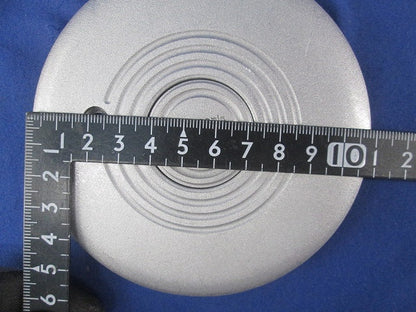 フロアプレートシルバー丸型(3個入)(付属ネジ不足有) DUK7000