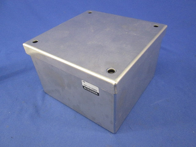 民間仕様ステンレス製プルボックス(被せふた・簡易防水型)(ビス無) SP1510WN