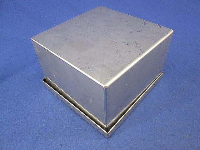 民間仕様ステンレス製プルボックス(被せふた・簡易防水型)(ビス無) SP1510WN