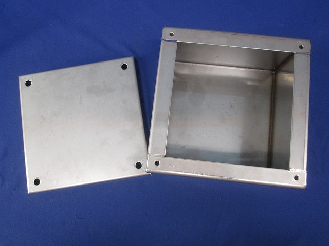 民間仕様ステンレス製プルボックス(被せふた・簡易防水型)(ビス無) SP1510WN