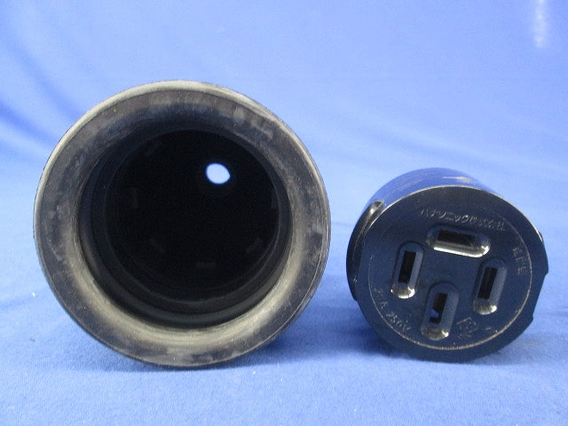 接地3P20A防水ゴムコードコネクタボディ(2個入) WA3429K