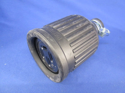 接地3P20A防水ゴムコードコネクタボディ(5個入) WA3429K