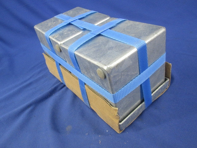 鉄カブセ防水プルボックス(亜鉛)2個入 ZP1010W2