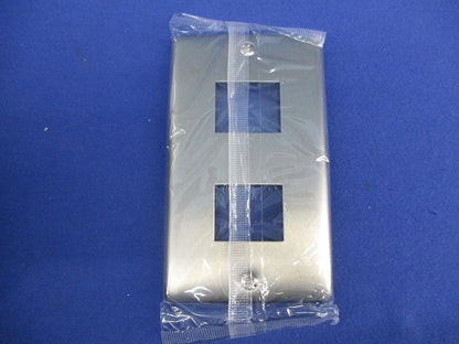 新金属プレート2コ用(10枚入) WN7502