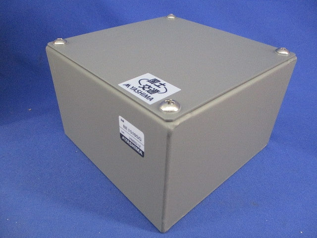 プルボックス(国土交通省仕様・鉄製・平ふた・接地端子座あり) BE1510SG