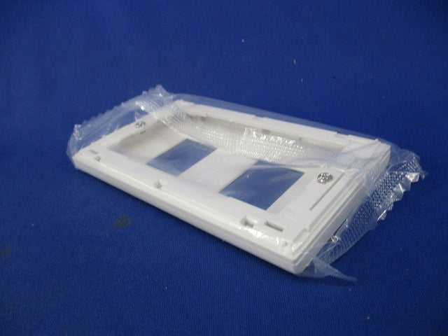 コンセントプレート2コ用(8枚入)(ホワイト)(新品未開梱) WTF8002W