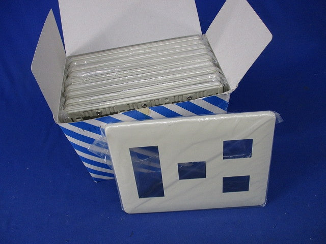 モダンプレート6コ用(10枚入)(ミルキーホワイト)National WN6076W