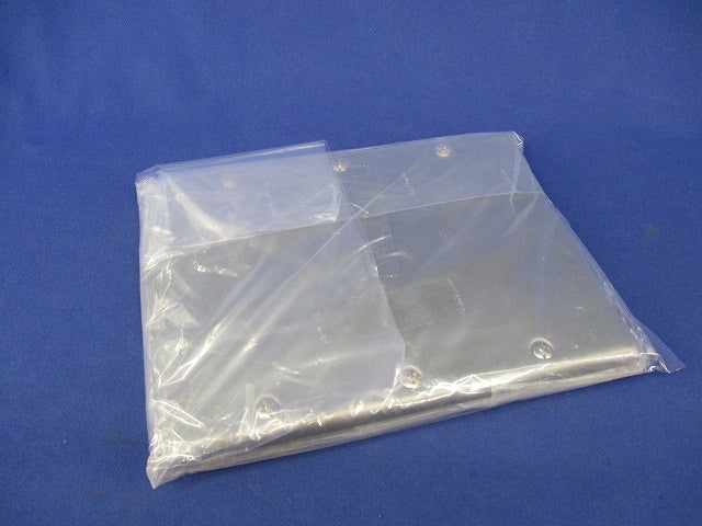 新金属カバープレート3連(取付枠付)(2枚入) WN7593