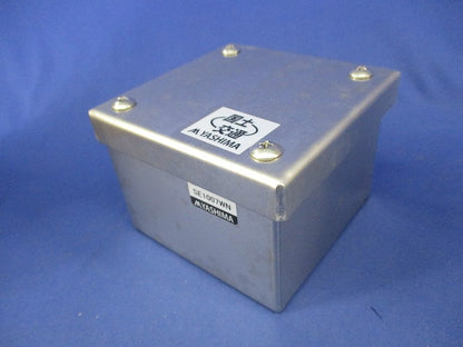 ステンレス製プルボックス(被せふた・接地端子座付) SE1007WN