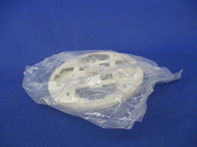 モダン丸型カバープレート(8枚入)(ミルキーホワイト)(新品未開封) WN7090