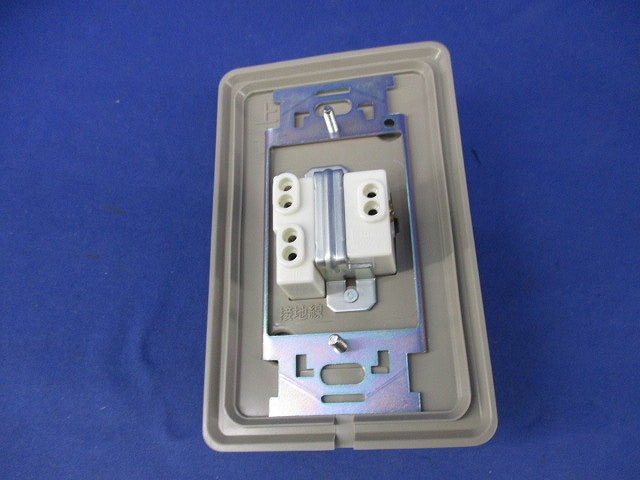 ロック式接地防水埋込コンセント(キャップ付) WF4100F