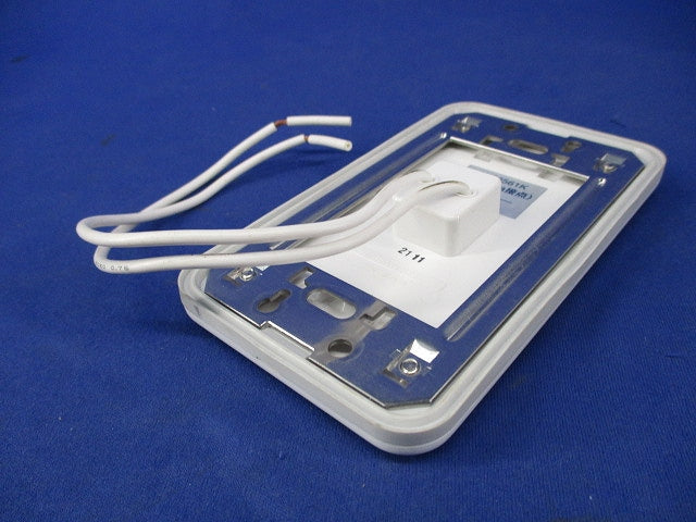 埋込押釦常開形(a接点)(防沫形プレート･リード線付) WS6561K