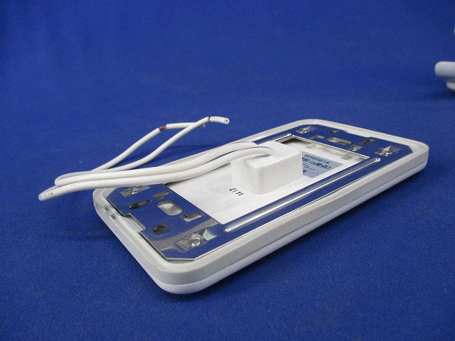 埋込押釦常開形(a接点)(防沫形プレート･リード線付) WS6561K