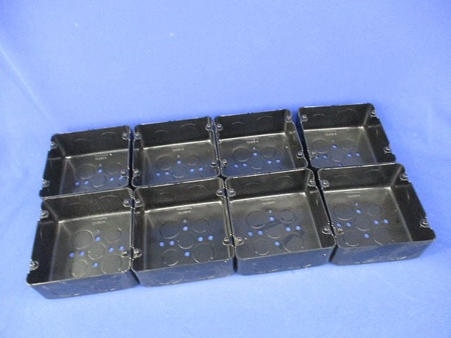 塗装アウトレットボックス大型四角深型(8個入) DS3854B