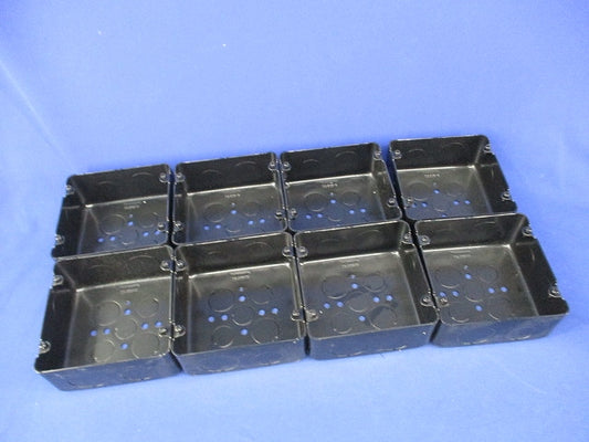 塗装アウトレットボックス大型四角深型(8個入) DS3854B