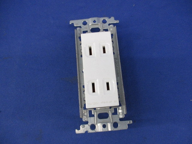 埋込ダブルコンセント(6個入)National WTF1502WK